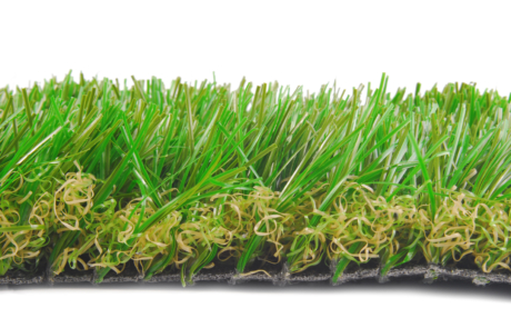 artificial astroturf grass  samples isolated on white